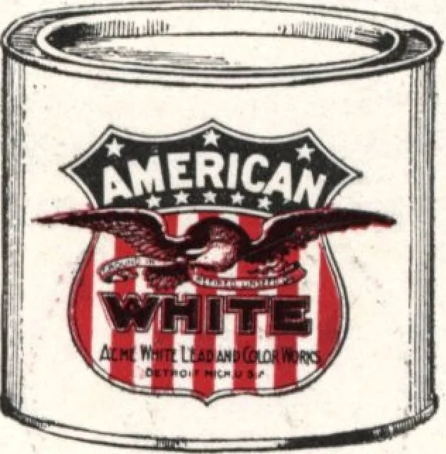 An illustration from Acme quality painting guide book, 1916, leaf 32