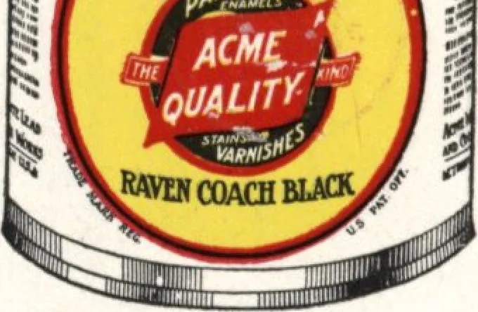 An illustration from Acme quality painting guide book, 1916, leaf 57