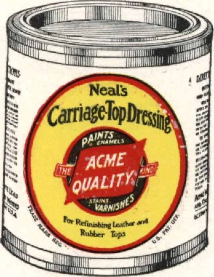 An illustration from Acme quality painting guide book, 1916, leaf 58