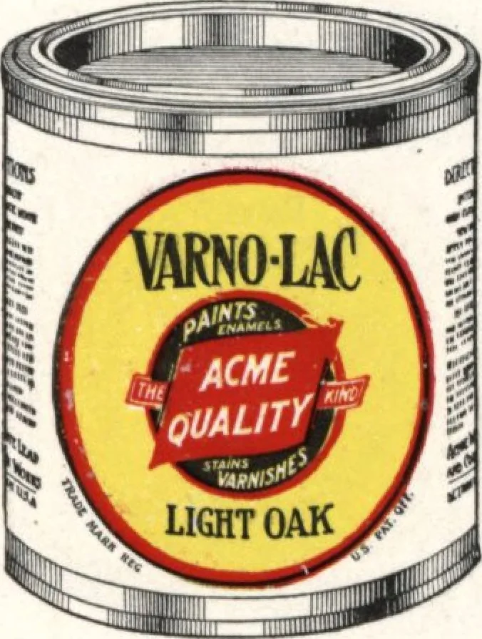 An illustration from Acme quality painting guide book, 1916, leaf 66