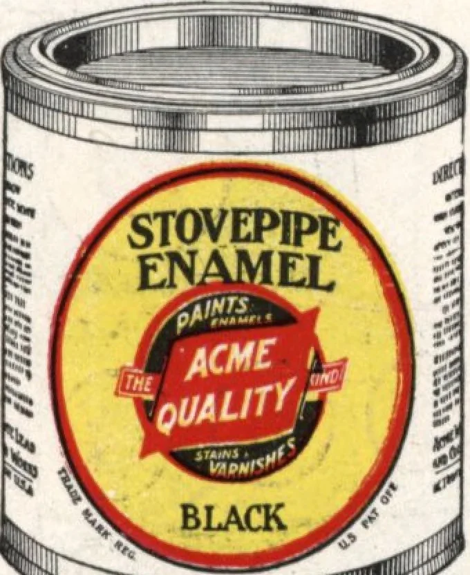 An illustration from Acme quality painting guide book, 1916, leaf 78