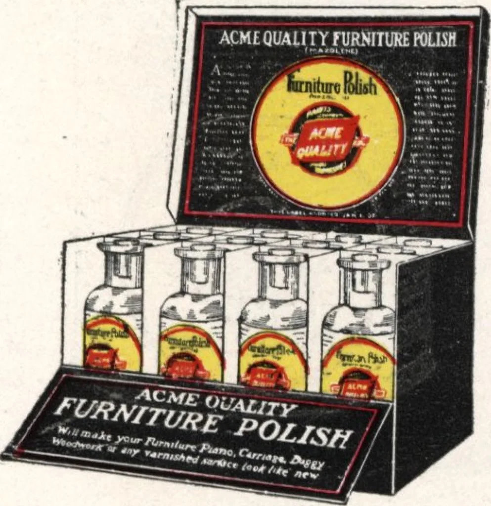 An illustration from Acme quality painting guide book, 1916, leaf 88