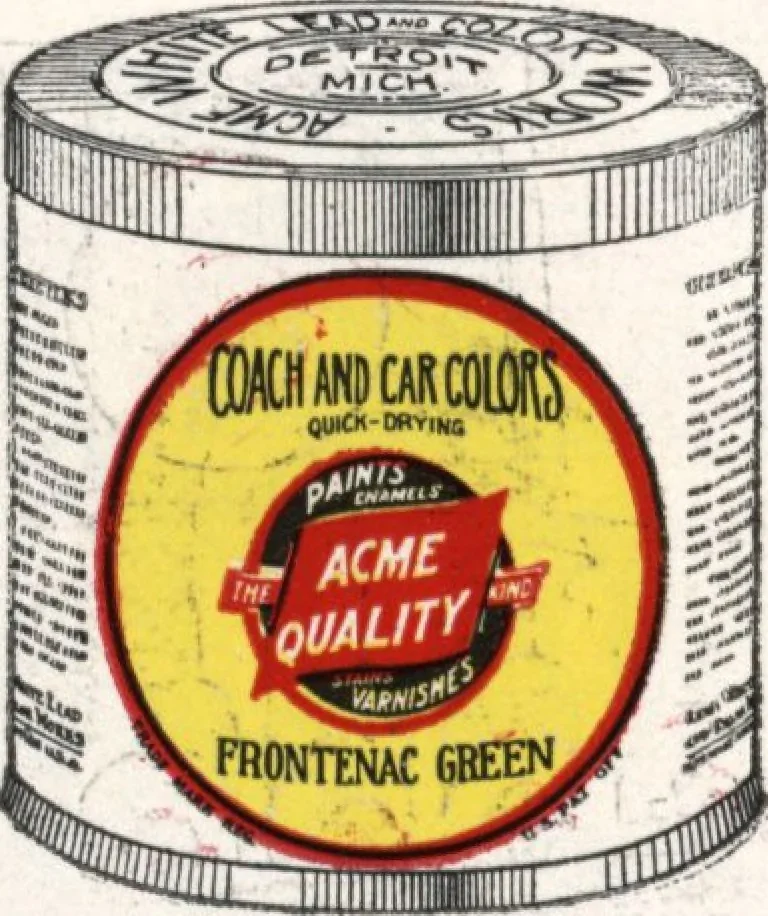 An illustration from Acme quality painting guide book, 1916, leaf 89