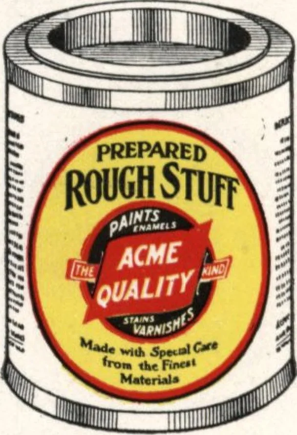 An illustration from Acme quality painting guide book, 1916, leaf 91