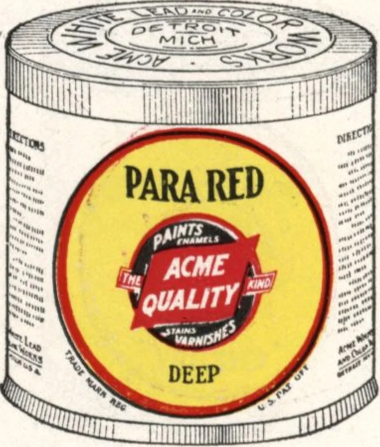 An illustration from Acme quality painting guide book, 1916, leaf 97