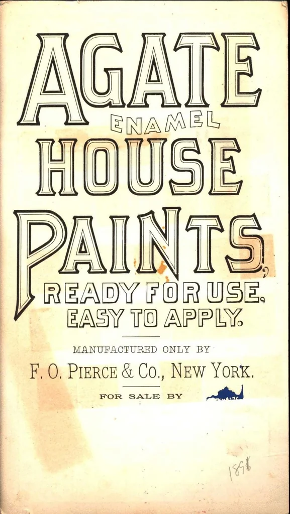 An illustration from Agate enamel house paints., 1910, leaf 0
