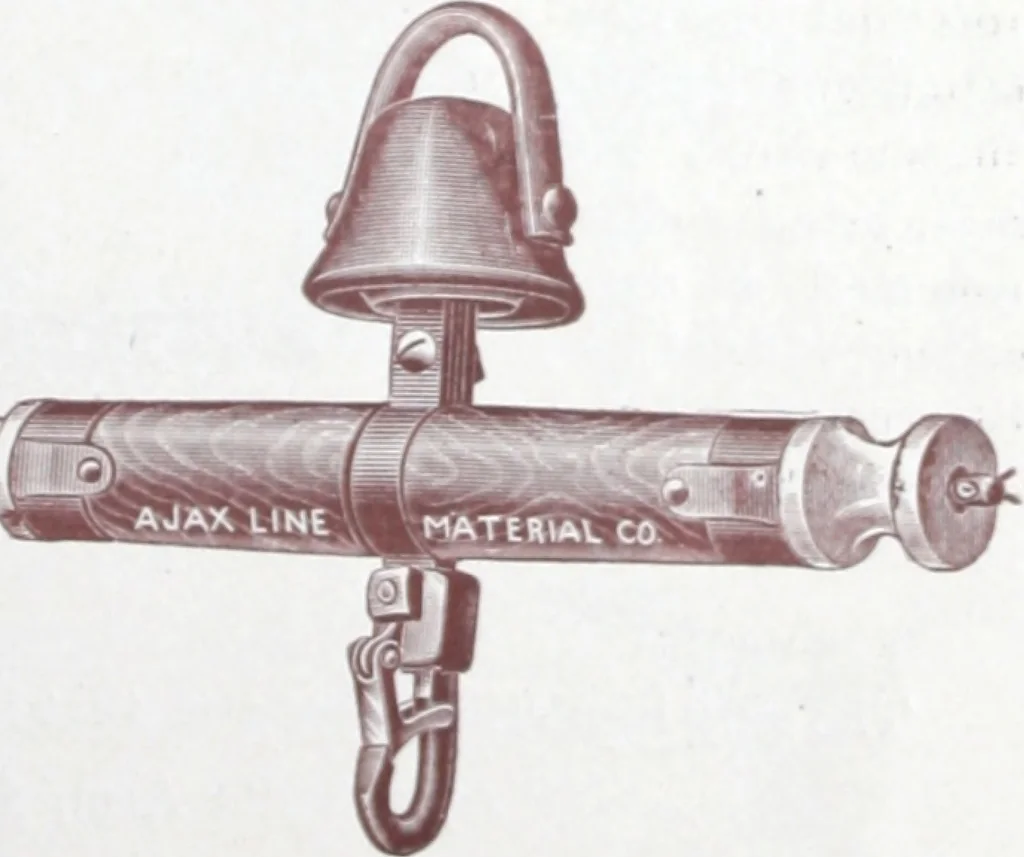 An illustration from Ajax distinctive specialties : embodying the characteristic points of merit found only in the Ajax make., 1907, leaf 10