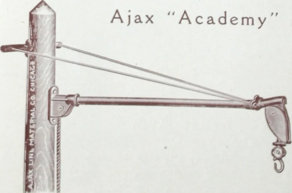 An illustration from Ajax distinctive specialties : embodying the characteristic points of merit found only in the Ajax make., 1907, leaf 19