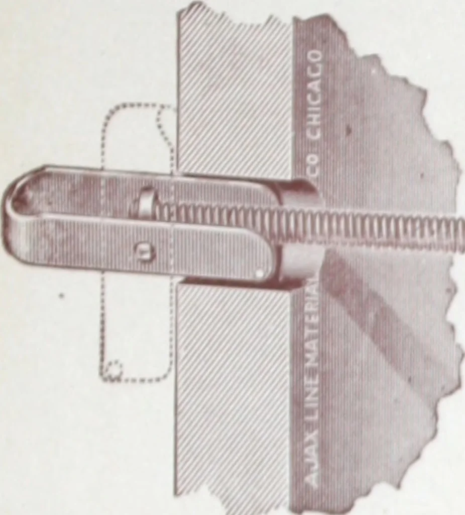 An illustration from Ajax distinctive specialties : embodying the characteristic points of merit found only in the Ajax make., 1907, leaf 20