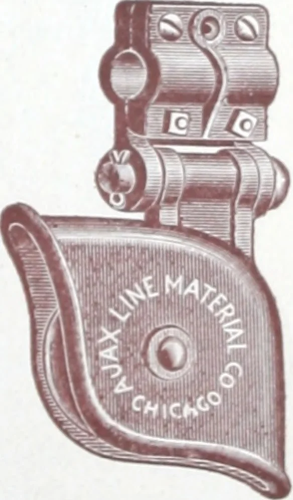 An illustration from Ajax distinctive specialties : embodying the characteristic points of merit found only in the Ajax make., 1907, leaf 4