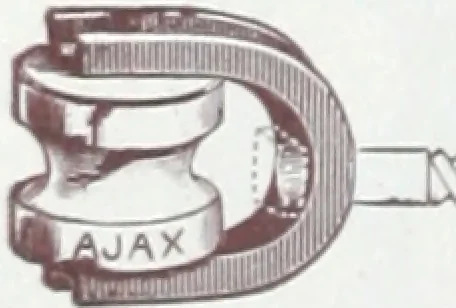 An illustration from Ajax distinctive specialties : embodying the characteristic points of merit found only in the Ajax make., 1907, leaf 7