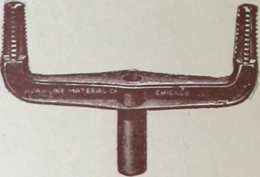 An illustration from Ajax distinctive specialties : embodying the characteristic points of merit found only in the Ajax make., 1907, leaf 9
