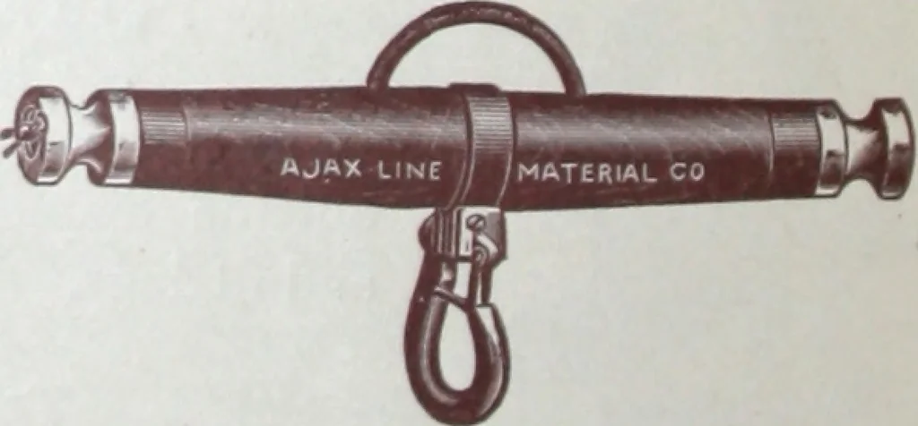 An illustration from Ajax distinctive specialties : embodying the characteristic points of merit found only in the Ajax make., 1907, leaf 9