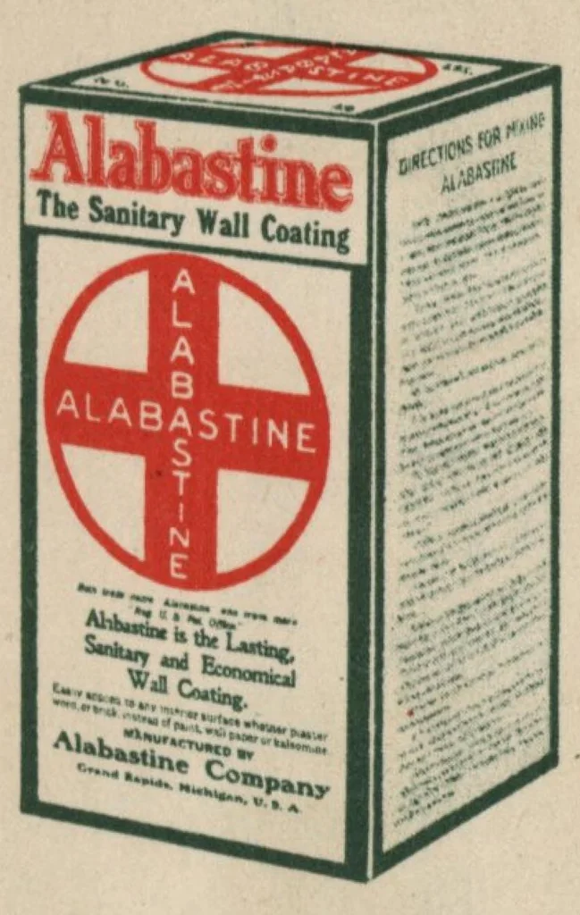 An illustration from Alabastine water color for walls., 1930, leaf 1