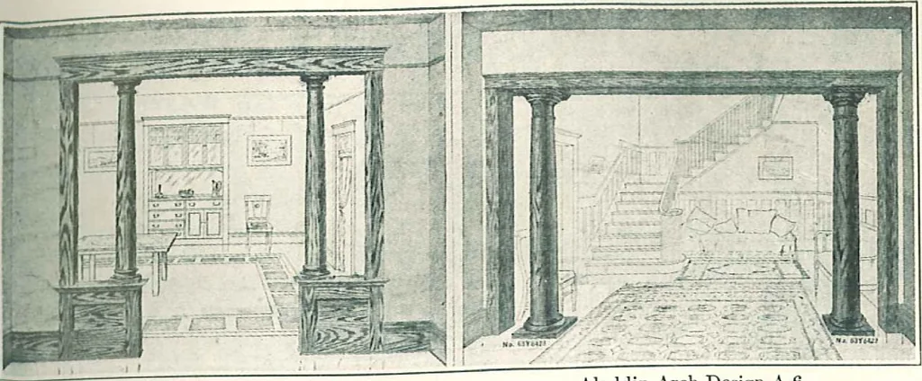 An illustration from Aladdin Houses 1915, 1915, leaf 100