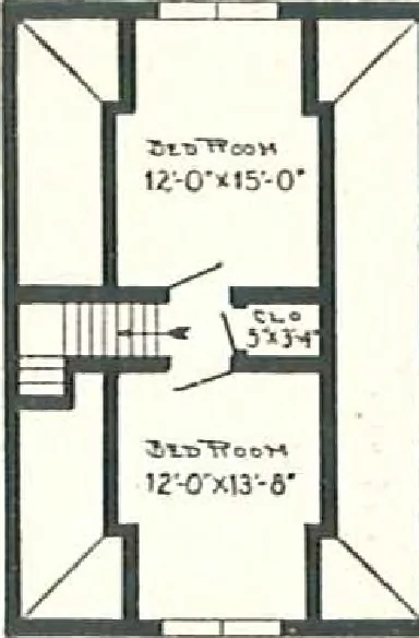 An illustration from Aladdin Houses 1915, 1915, leaf 107