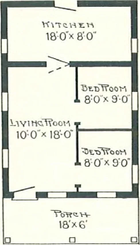 An illustration from Aladdin Houses 1915, 1915, leaf 108