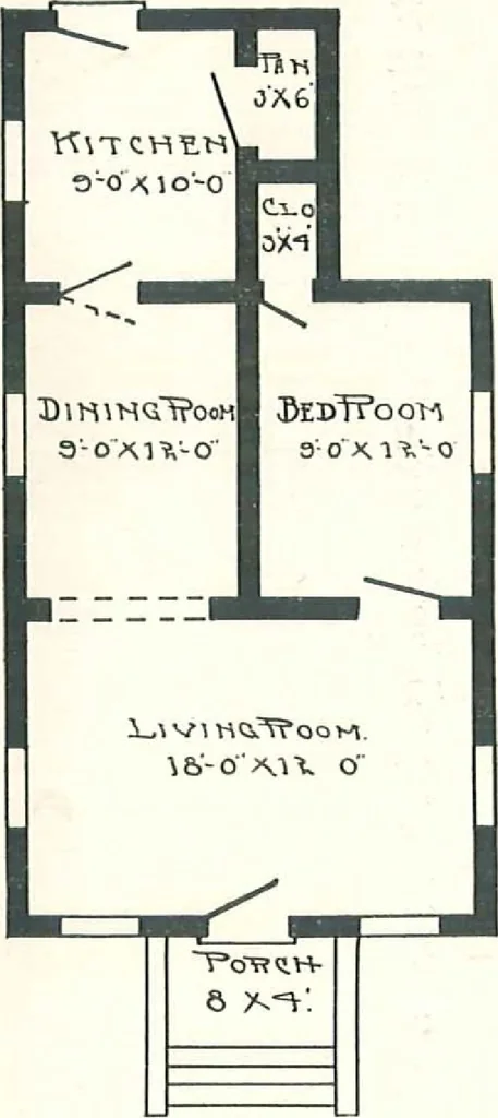 An illustration from Aladdin Houses 1915, 1915, leaf 12