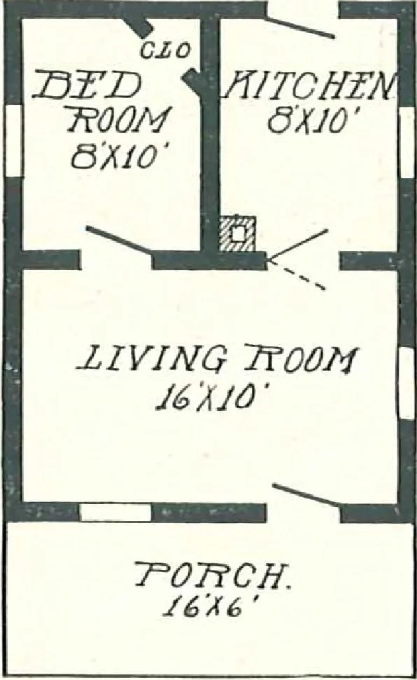 An illustration from Aladdin Houses 1915, 1915, leaf 14