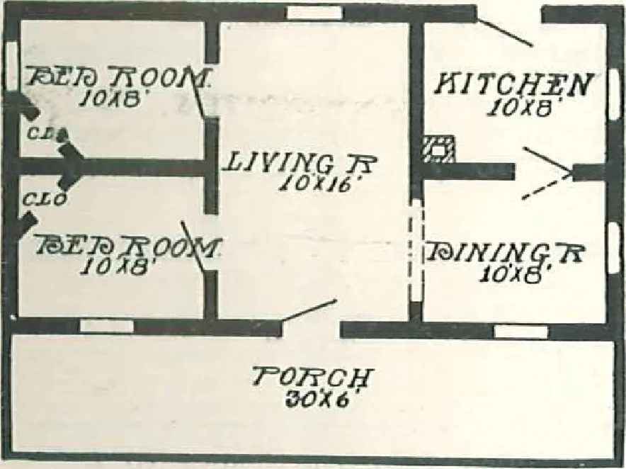 An illustration from Aladdin Houses 1915, 1915, leaf 16
