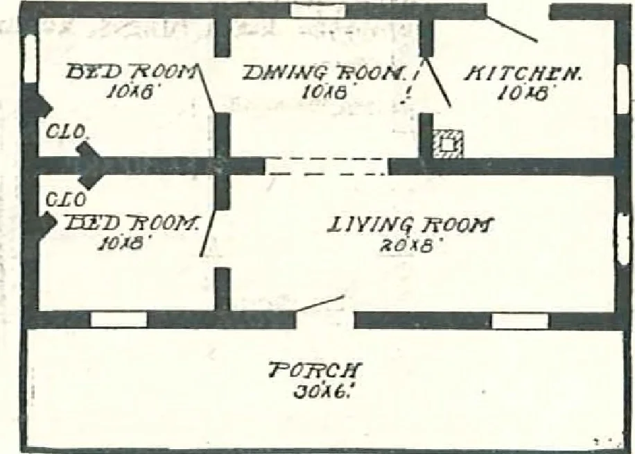 An illustration from Aladdin Houses 1915, 1915, leaf 16