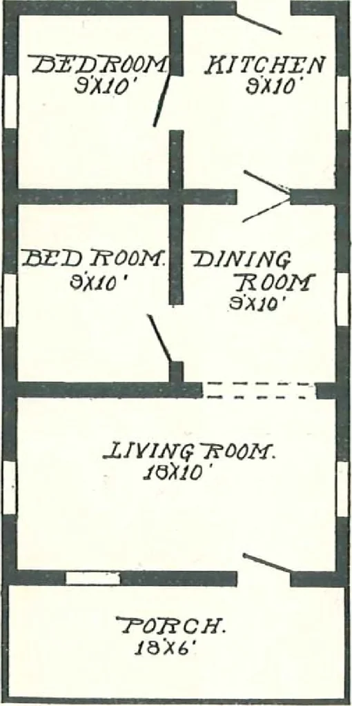 An illustration from Aladdin Houses 1915, 1915, leaf 18