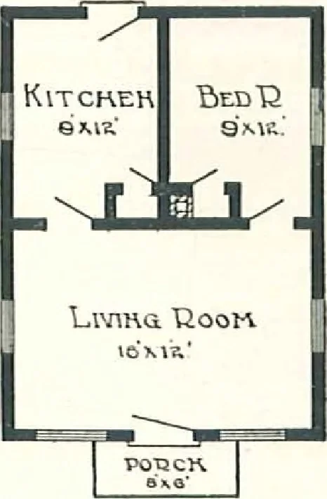 An illustration from Aladdin Houses 1915, 1915, leaf 23
