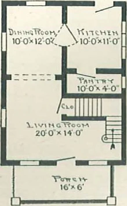 An illustration from Aladdin Houses 1915, 1915, leaf 25