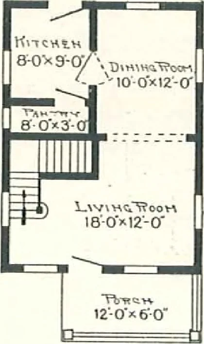 An illustration from Aladdin Houses 1915, 1915, leaf 25
