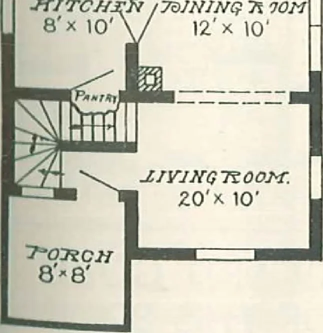 An illustration from Aladdin Houses 1915, 1915, leaf 26
