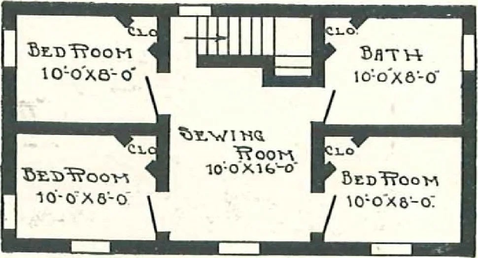 An illustration from Aladdin Houses 1915, 1915, leaf 30