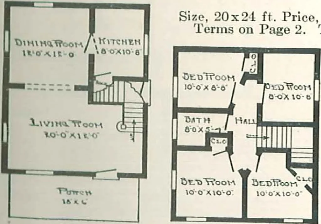 An illustration from Aladdin Houses 1915, 1915, leaf 32