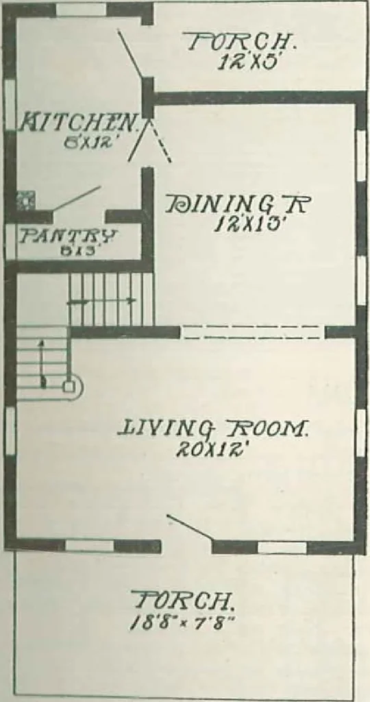 An illustration from Aladdin Houses 1915, 1915, leaf 34