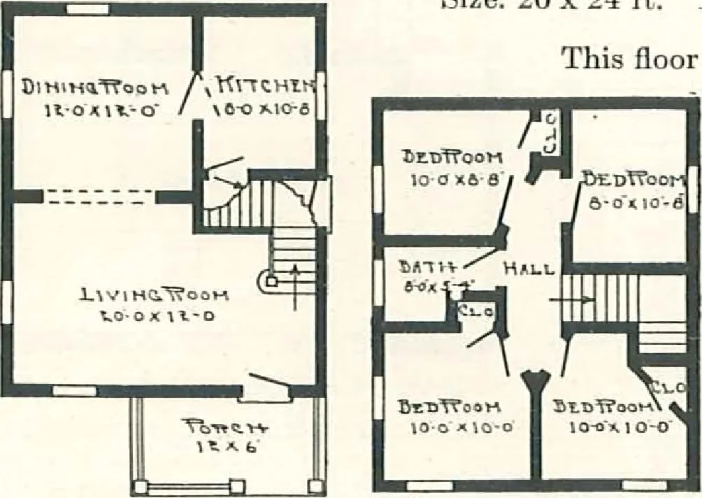 An illustration from Aladdin Houses 1915, 1915, leaf 35