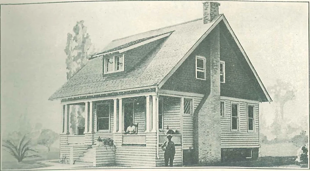 An illustration from Aladdin Houses 1915, 1915, leaf 38