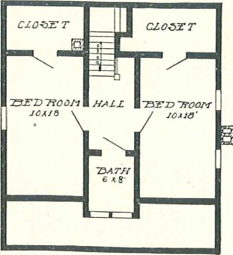 An illustration from Aladdin Houses 1915, 1915, leaf 38
