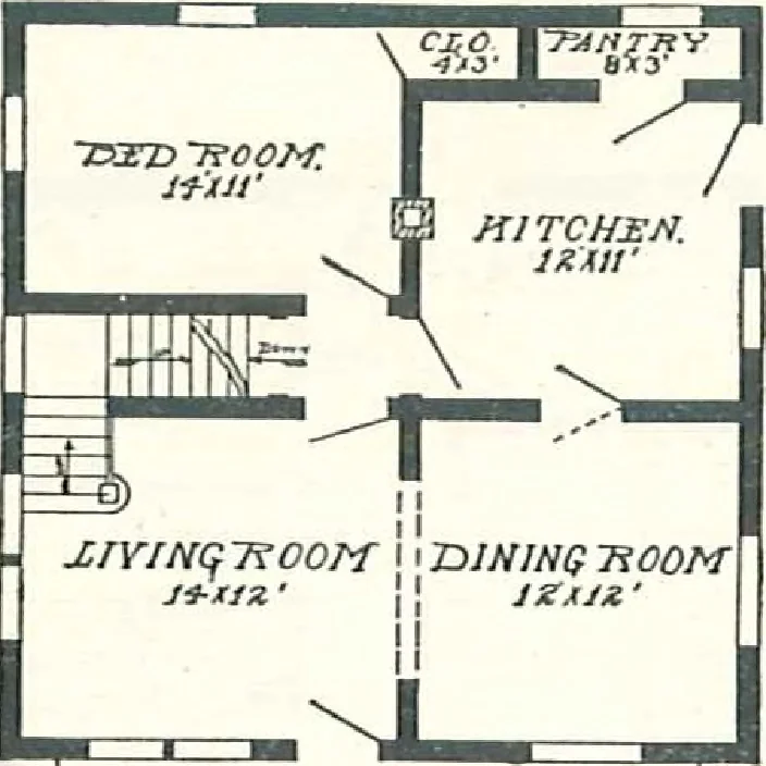 An illustration from Aladdin Houses 1915, 1915, leaf 41