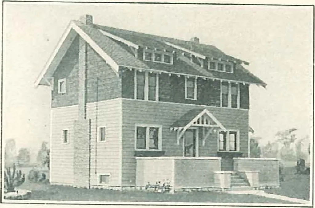 An illustration from Aladdin Houses 1915, 1915, leaf 42