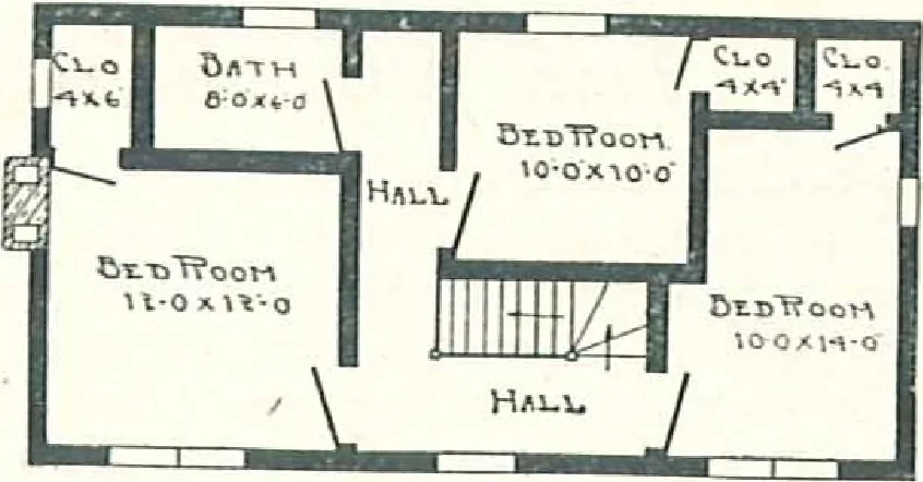 An illustration from Aladdin Houses 1915, 1915, leaf 42