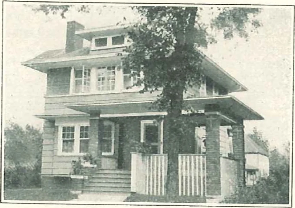 An illustration from Aladdin Houses 1915, 1915, leaf 42
