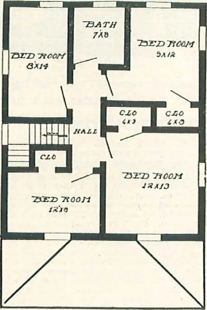 An illustration from Aladdin Houses 1915, 1915, leaf 43
