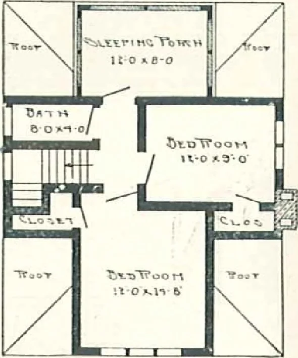An illustration from Aladdin Houses 1915, 1915, leaf 45
