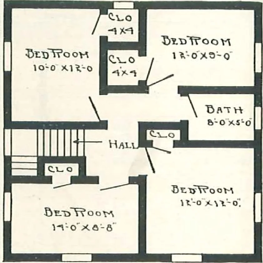 An illustration from Aladdin Houses 1915, 1915, leaf 47
