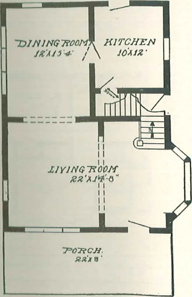 An illustration from Aladdin Houses 1915, 1915, leaf 48