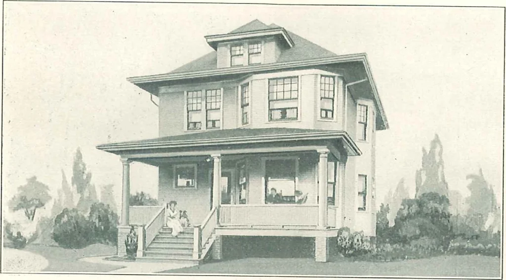 An illustration from Aladdin Houses 1915, 1915, leaf 49