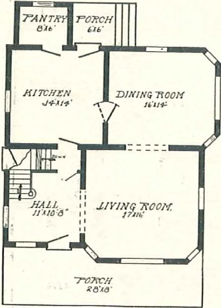 An illustration from Aladdin Houses 1915, 1915, leaf 49