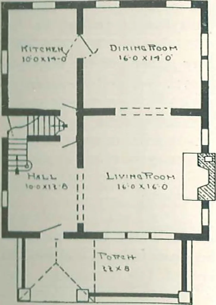 An illustration from Aladdin Houses 1915, 1915, leaf 50