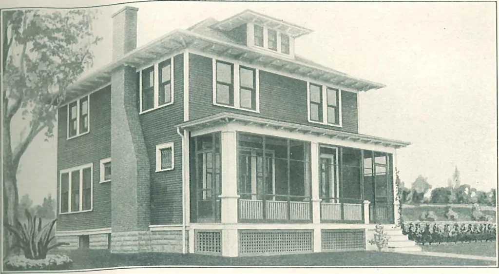 An illustration from Aladdin Houses 1915, 1915, leaf 54
