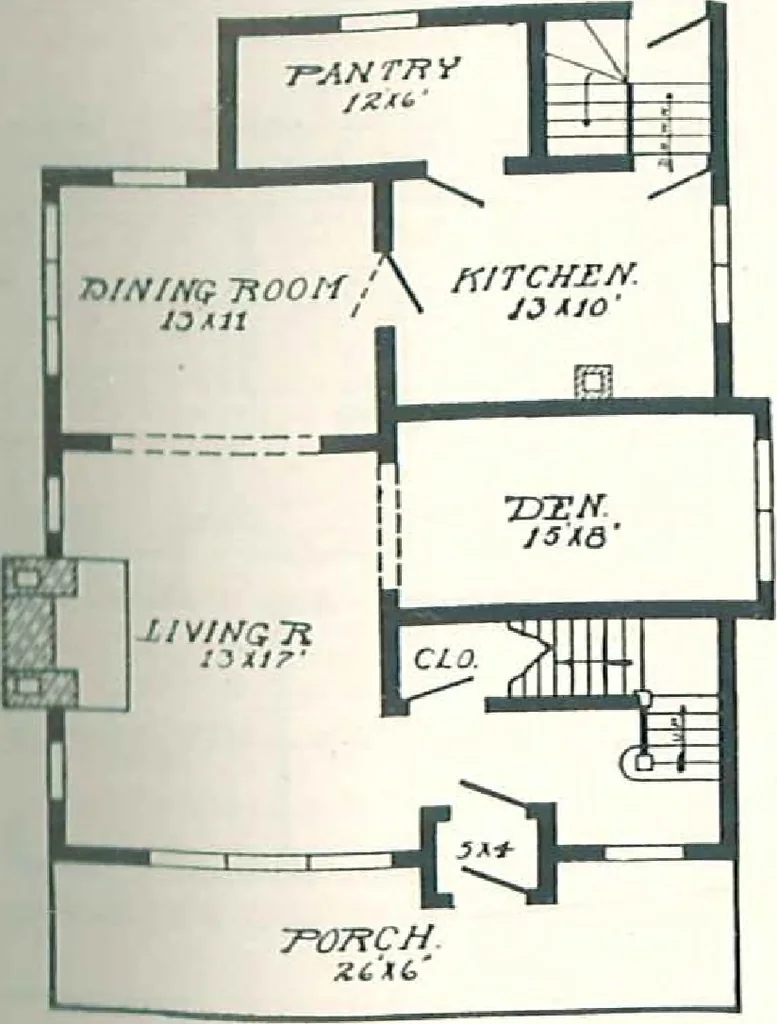 An illustration from Aladdin Houses 1915, 1915, leaf 54