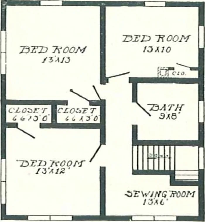An illustration from Aladdin Houses 1915, 1915, leaf 54